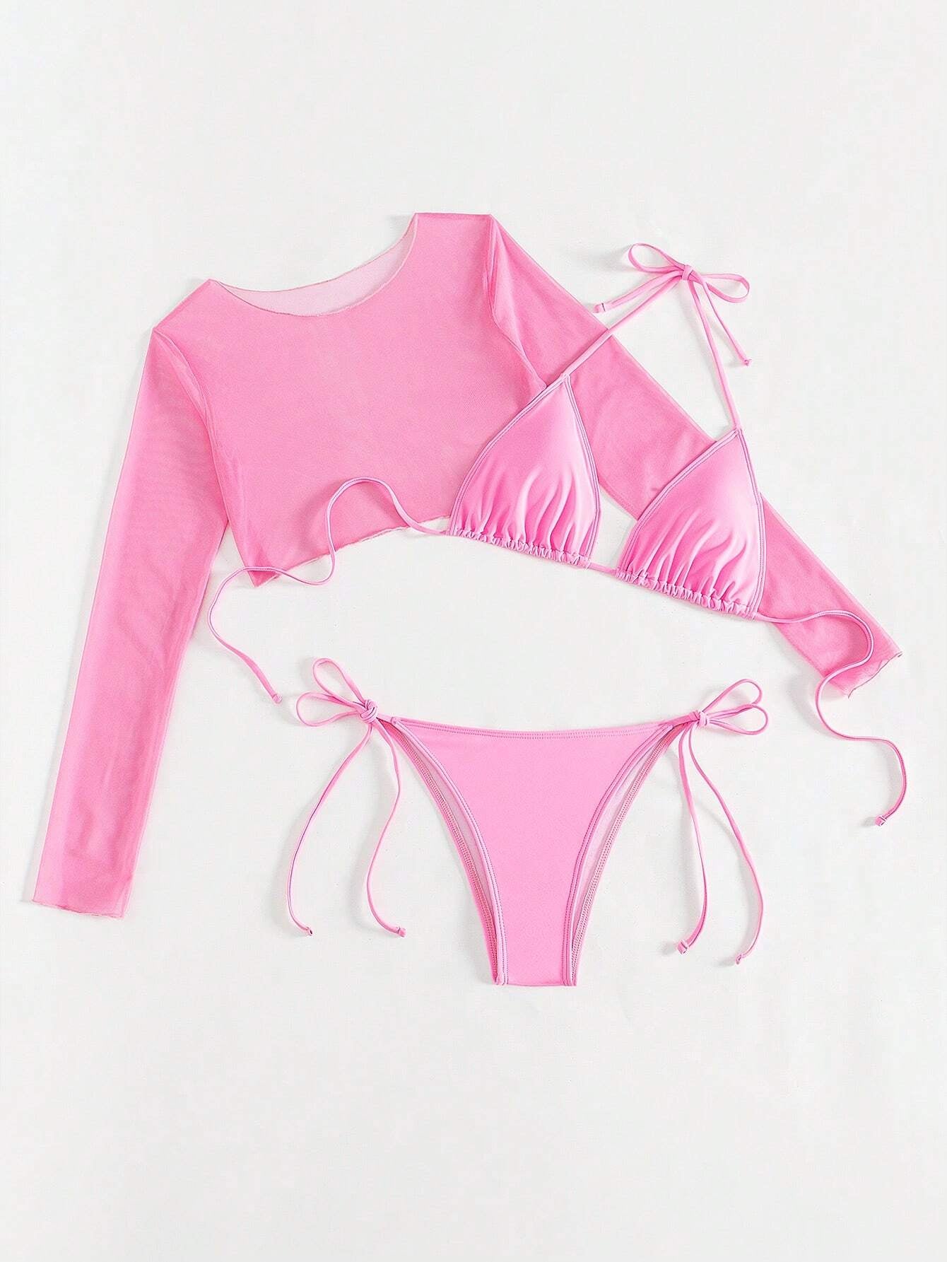 Oceanic Elegance 3Pack Bikini & Cover-up