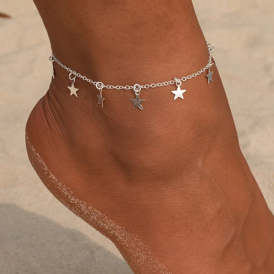 Starlit Gold Foot Jewelry