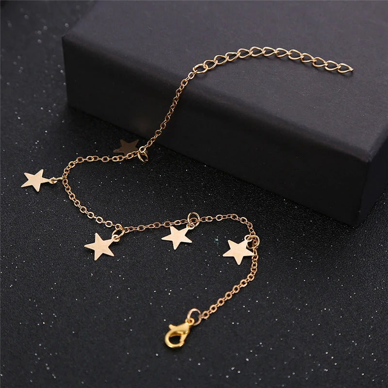 Starlit Gold Foot Jewelry