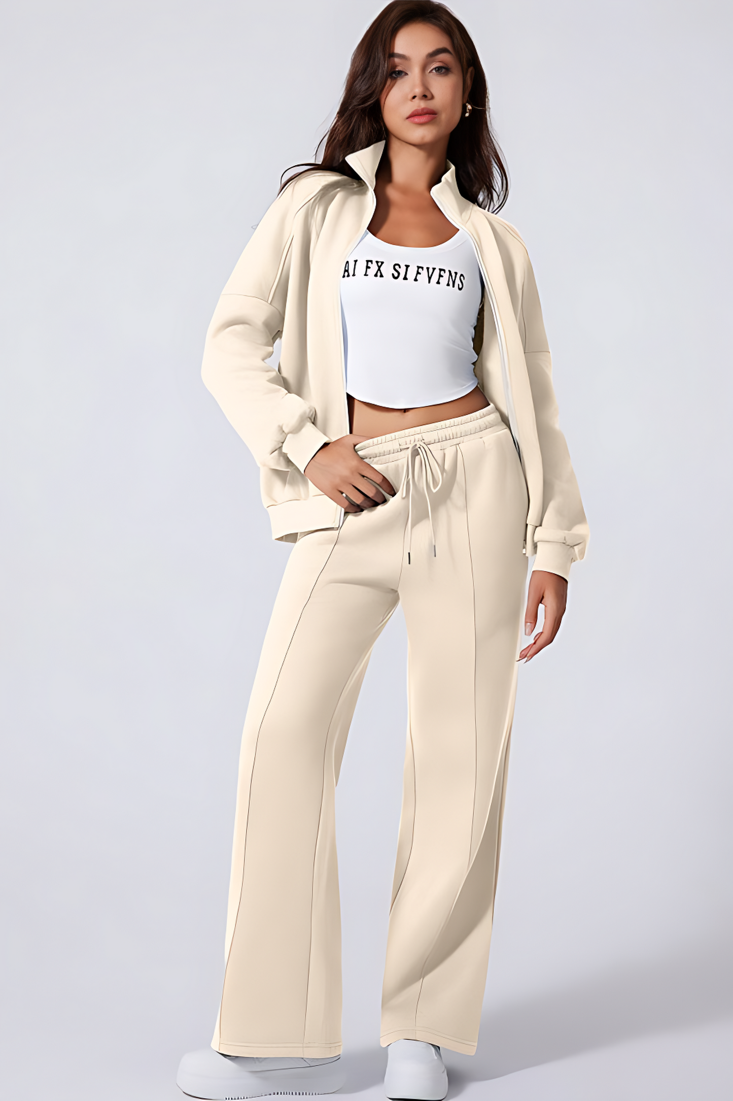 Minimalist Zip Jacket & Pants Co-Ord