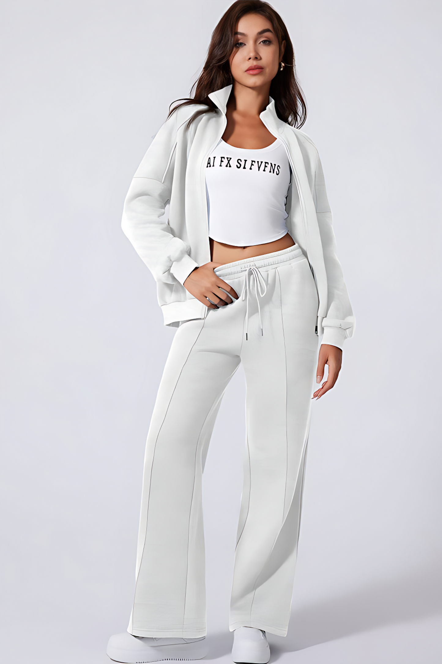 Minimalist Zip Jacket & Pants Co-Ord
