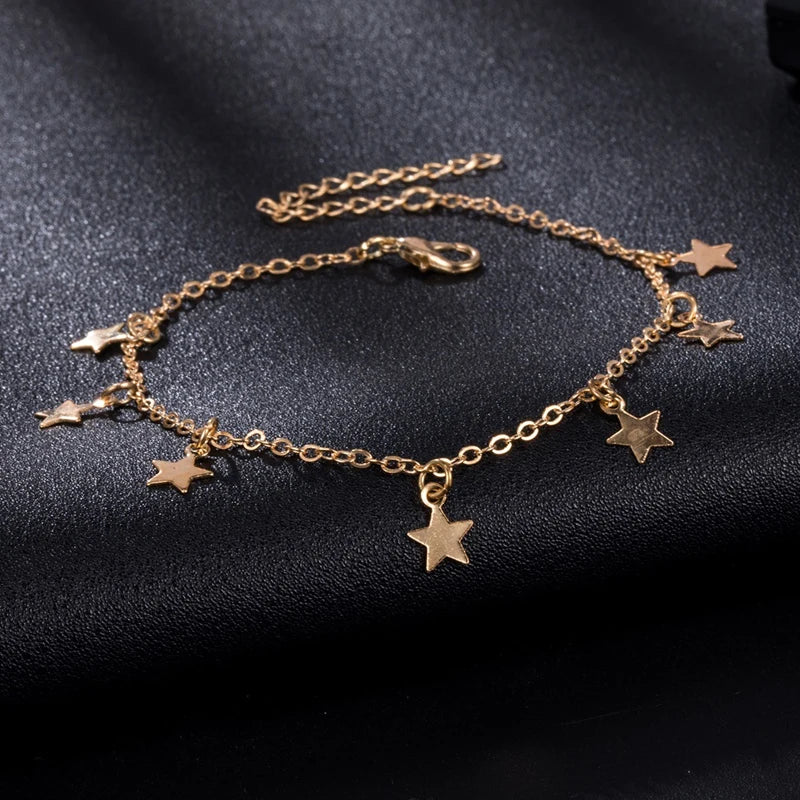 Starlit Gold Foot Jewelry