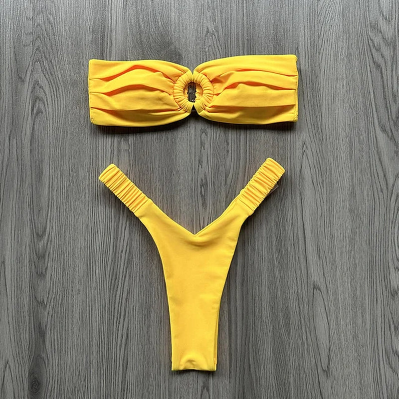  Brazilian Sizzle: Sexy Micro Bikini Set 