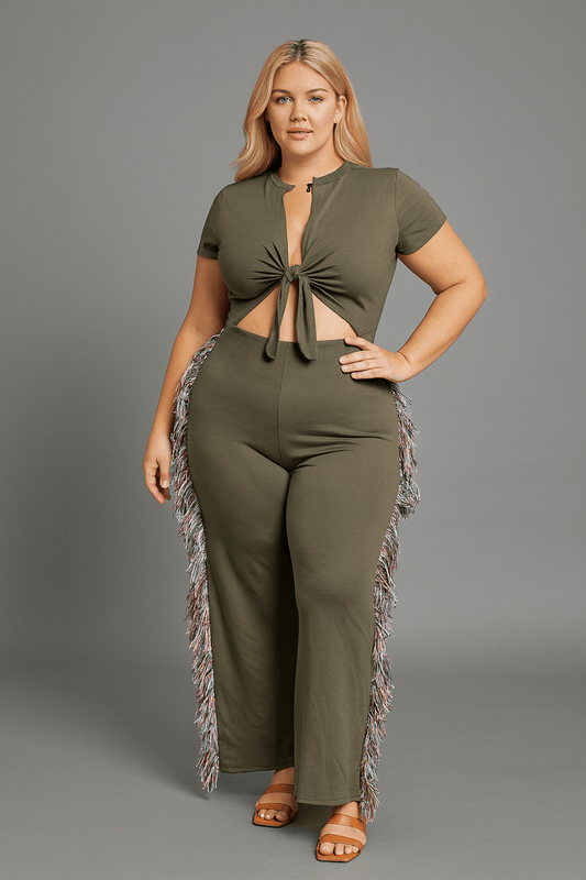 Prairie Glam Tassel Jumpsuit